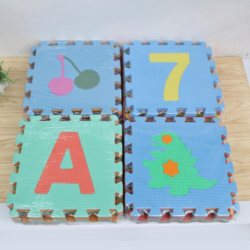 Kids Educational - Alphabet Numbers & More - Non Toxic PE Foam Puzzle Play
