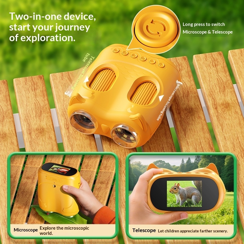 2-in-1 Educational Kids Binocu - Education Kids Definition recension och pris