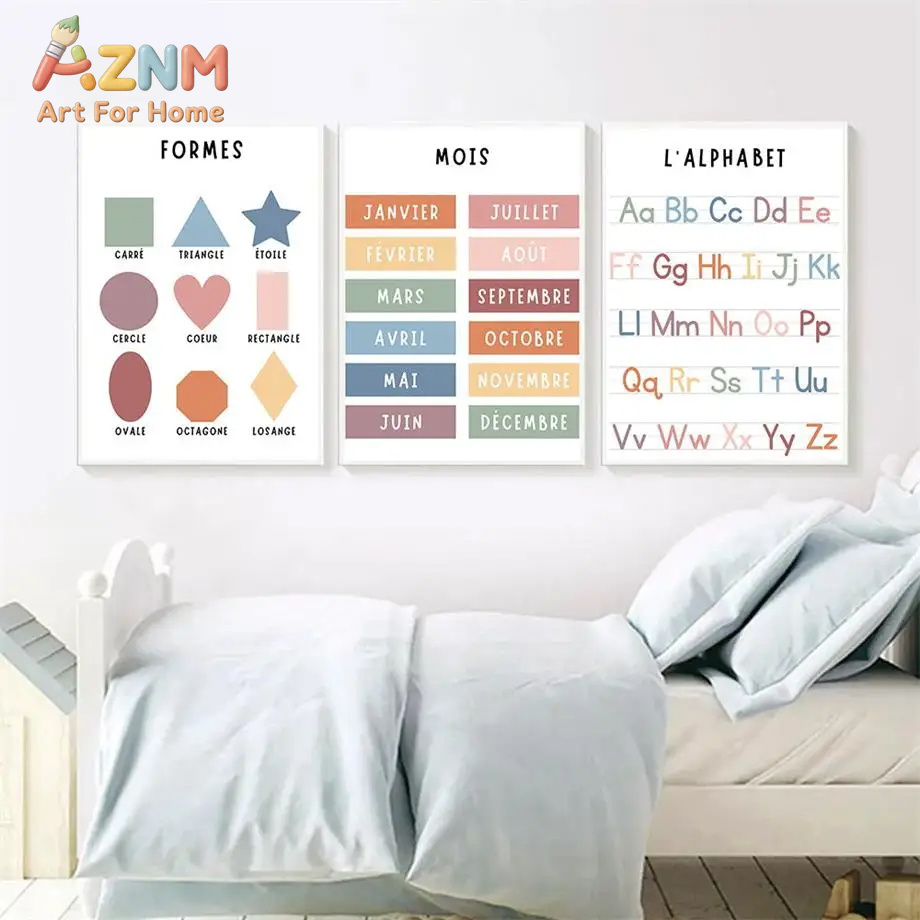 English French Number Alphabet - Kids Educational - Alphabet Numbers & More recension och pris