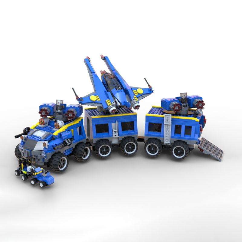 1379PCS MOC Earth Defense HQ - - Education Kids Definition recension och pris