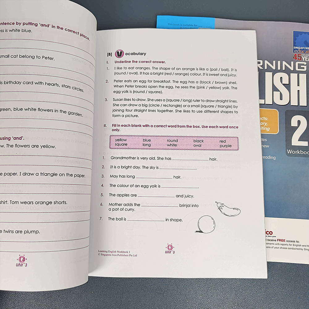 1 Book Sap Education 1- 6 Grad - Kids Education In Singapore recension och pris