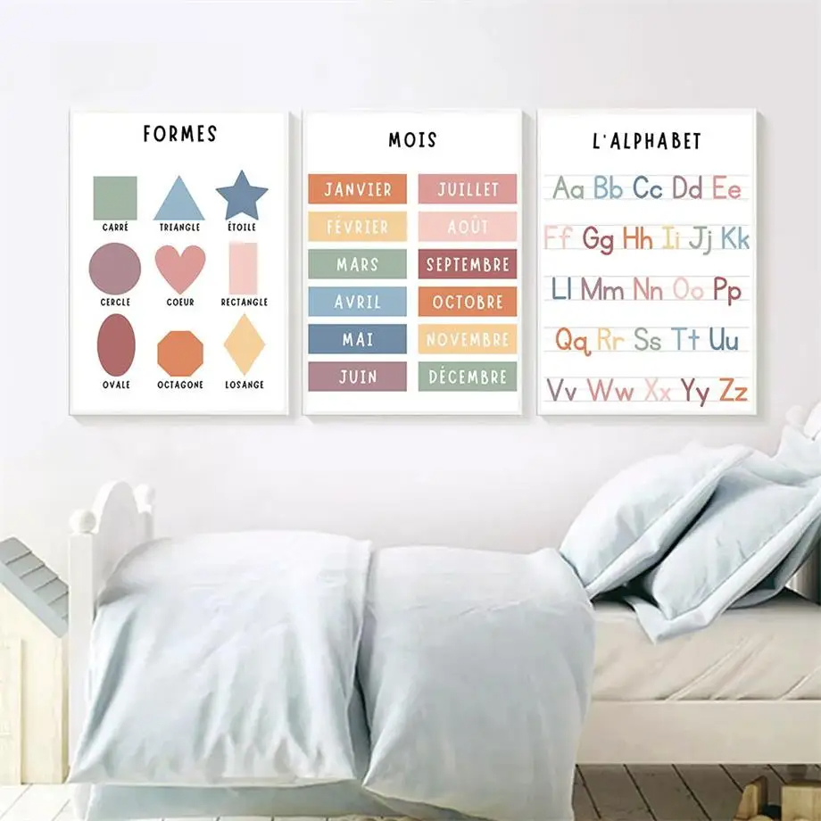 English French Number Alphabet - Kids Educational - Alphabet Numbers & More recension och pris
