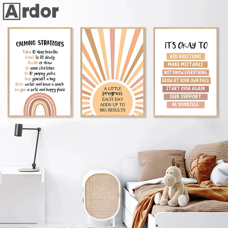 Alphabet Number Rainbow Poster - Kids Educational - Alphabet Numbers & More recension och pris