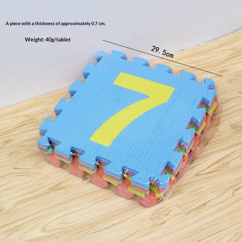 Non Toxic PE Foam Play Mat Alp - Kids Educational - Alphabet Numbers & More recension och pris