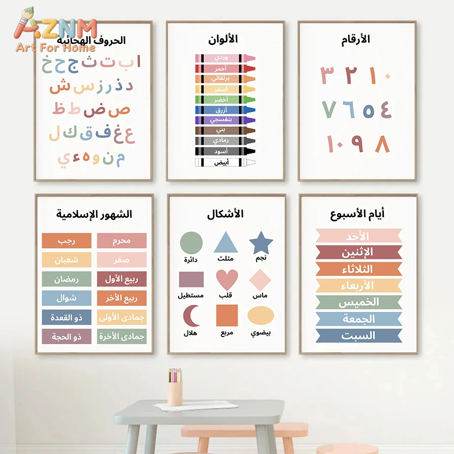 AZNM Arabic Educational Kids C - Kids Educational - Alphabet Numbers & More recension och pris