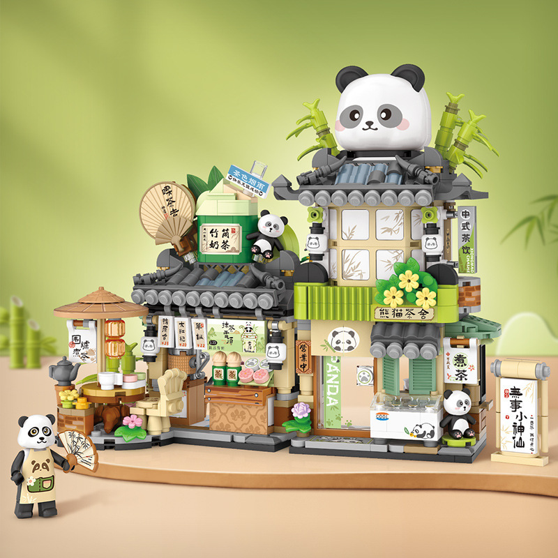 NEW Panda Pet Zoo Coffee Shop  - Kids Education Store recension och pris