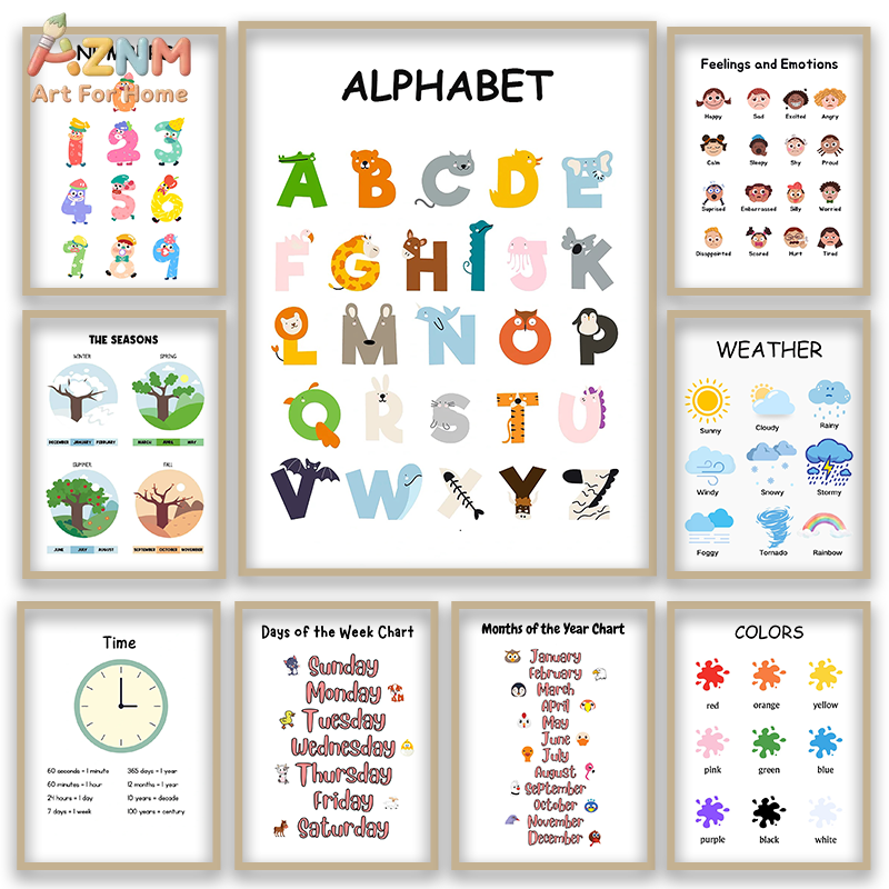 AZNM Educational Alphabet Numb - Kids Educational - Alphabet Numbers & More recension och pris