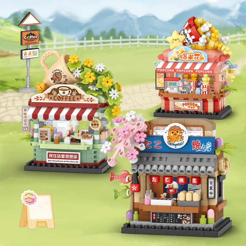Mini Street View Shop Building - Kids Education Store recension och pris
