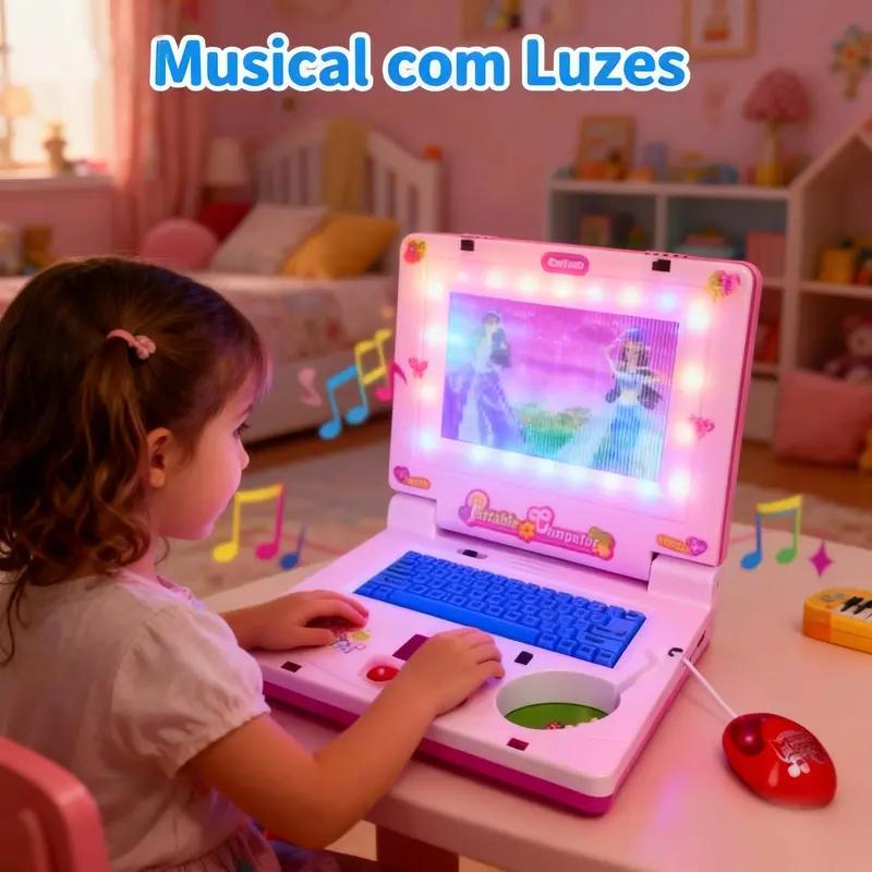 Mini Notebook Musical Toy Lapt - Kids Educational Computer recension och pris