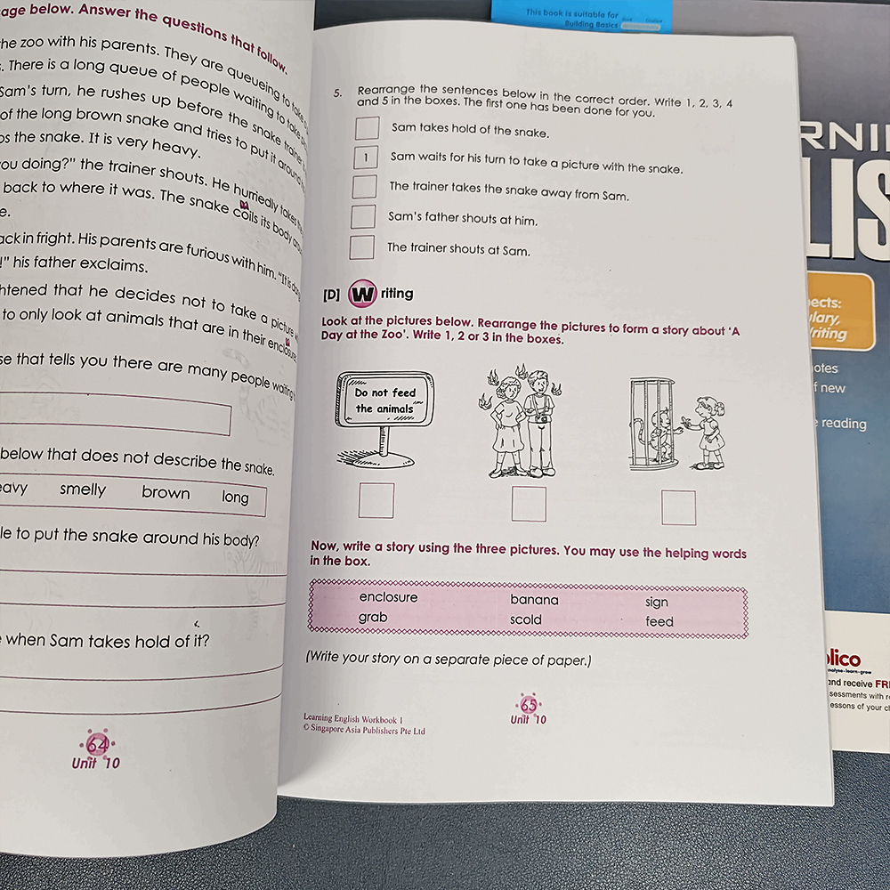 1 book Sap Education 1- 6 Grad - Kids Education In Singapore recension och pris
